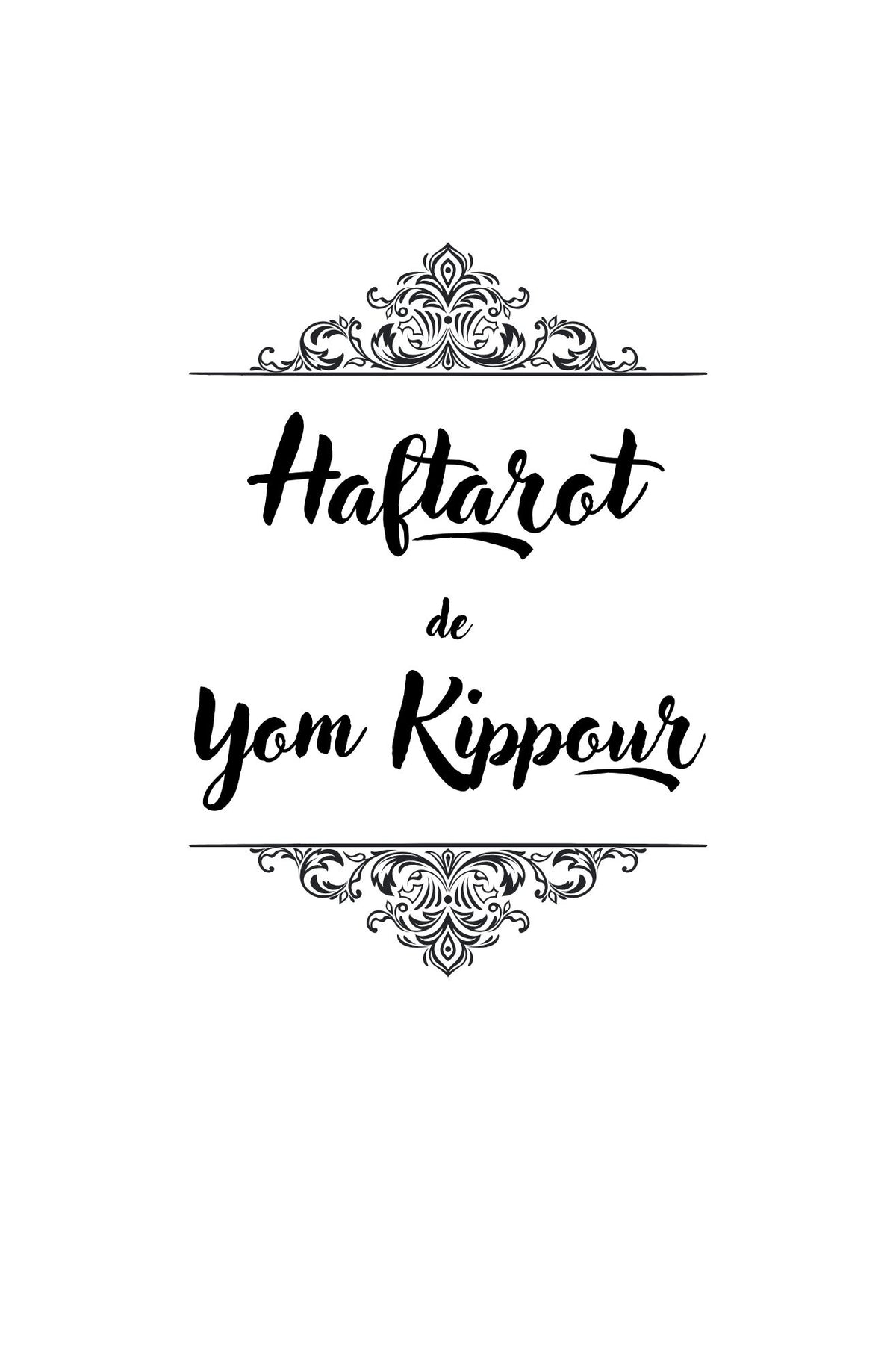 FRANCE Nahal Soreq : Les Haftarot des Fêtes de l'année avec le 'HIda. 5555 de Jérusalem à Livourne