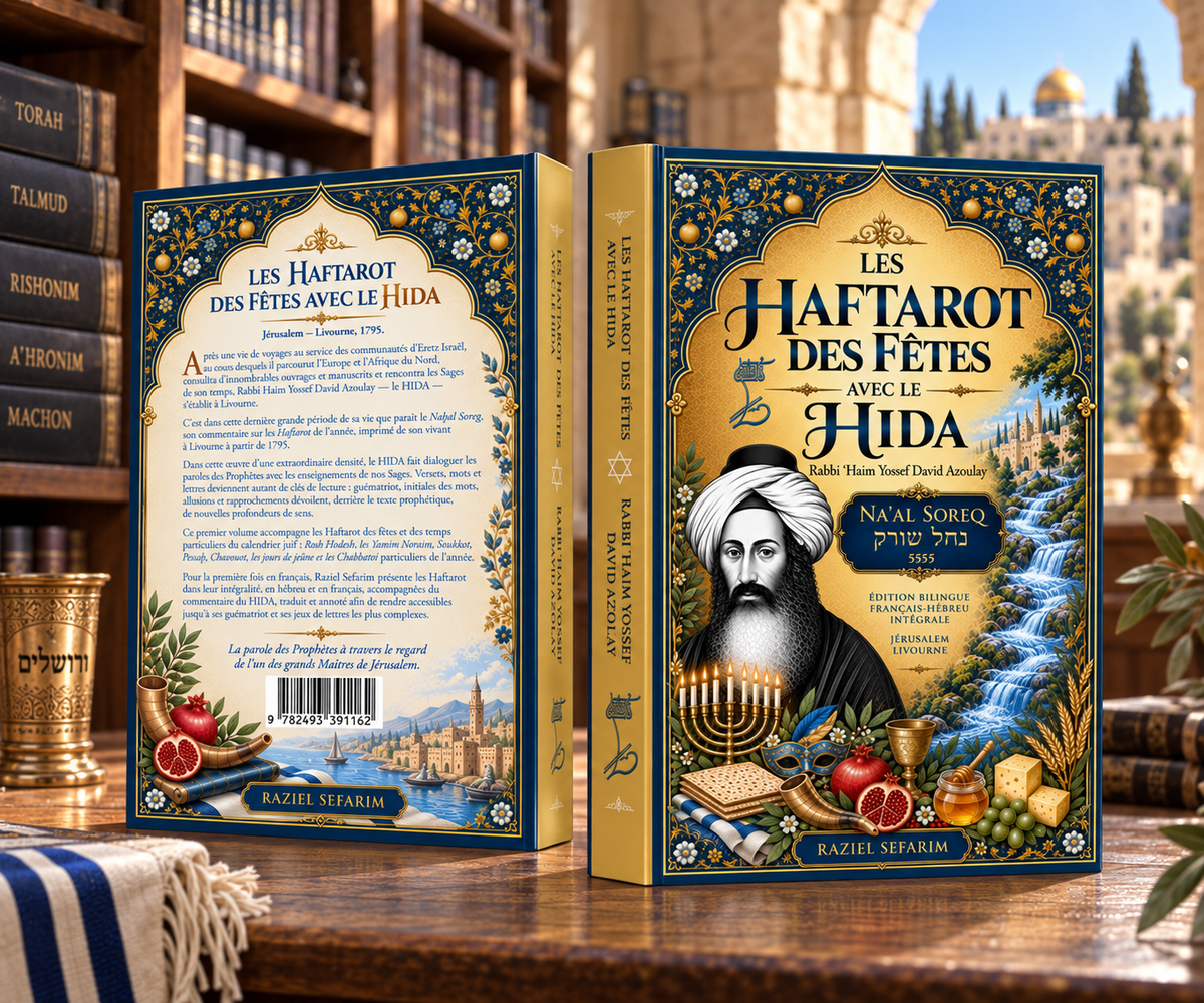 FRANCE Nahal Soreq : Les Haftarot des Fêtes de l'année avec le 'HIda. 5555 de Jérusalem à Livourne